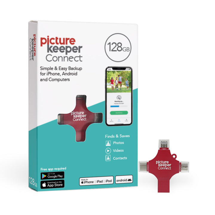 Picture Keeper Connect 4-in-1 128GB - Berry